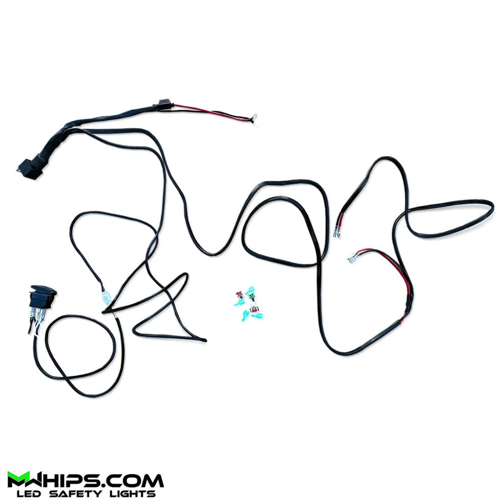 M Whips Dual Lead Wire Harness