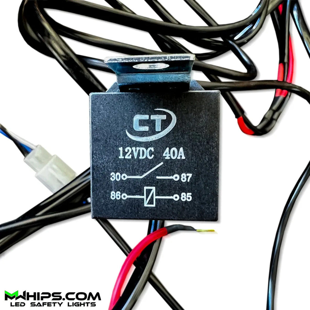 M Whips Dual Lead Wire Harness