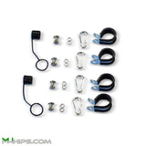 M Whips Led Whip Flag Mounts - Two Pairs