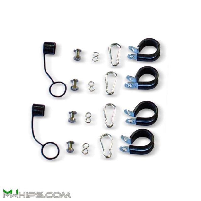 M Whips Led Whip Flag Mounts - Two Pairs