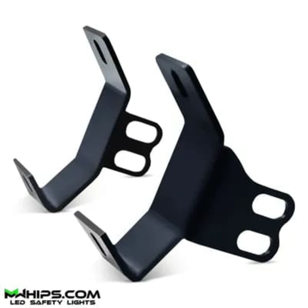 M Whips Polaris RZR A-Pillar Dual Pod Mounting Brackets - Pair