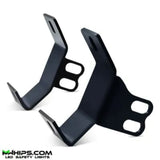 M Whips Polaris RZR A-Pillar Dual Pod Mounting Brackets - Pair