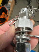 M Whips Quick Release Pin Mounts