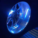 M Whips 17" RGB LED Wheel Ring Light Kit