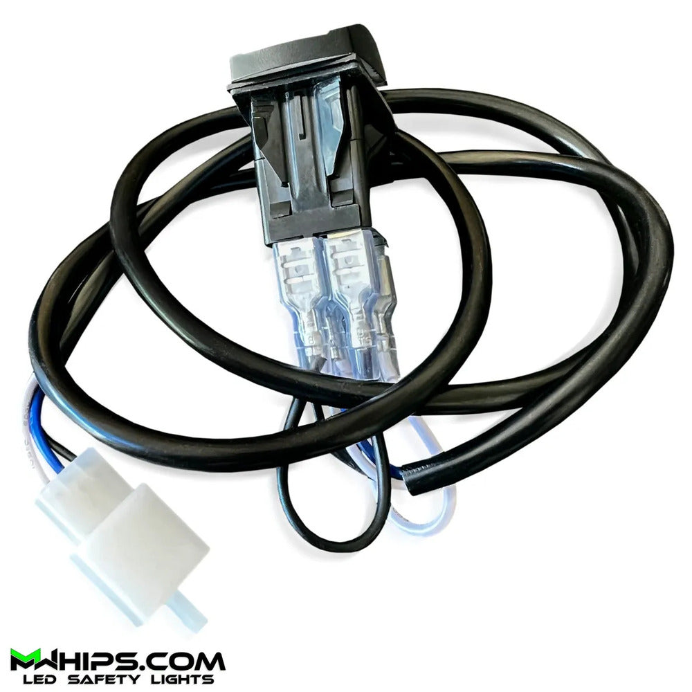 M Whips Single Lead Wire Harness