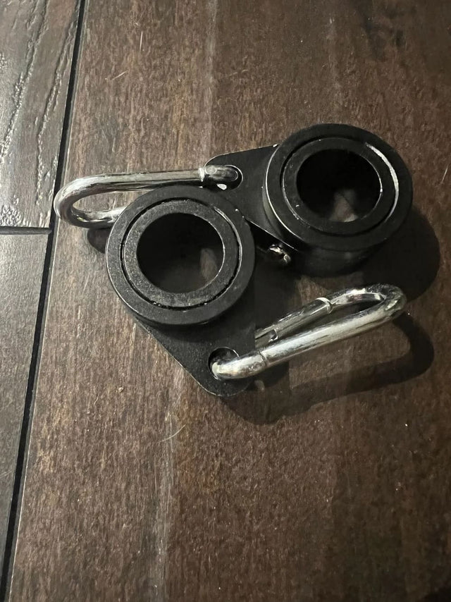 M Whips Swivel Day Whip Flag Clips - Pair