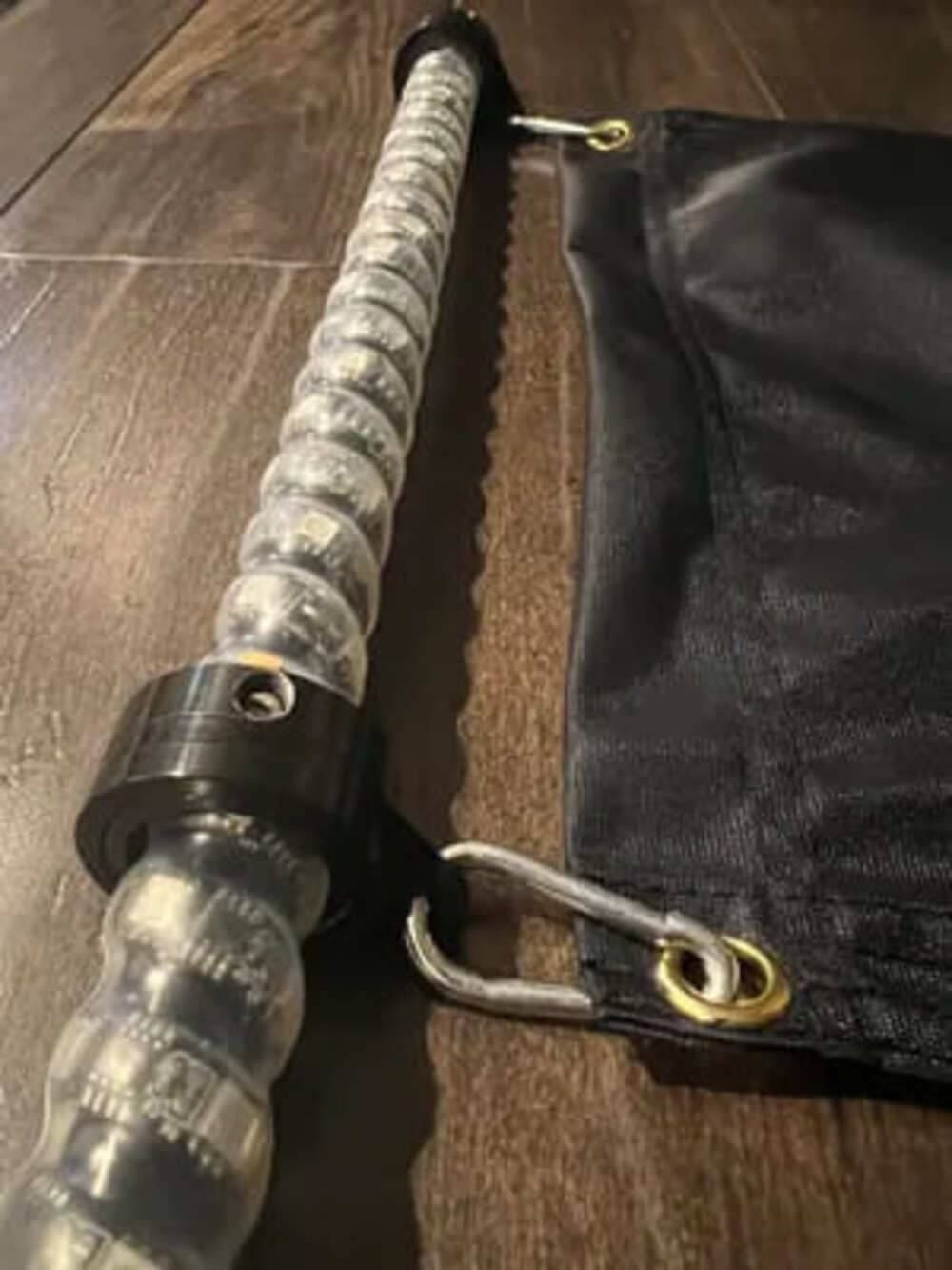 M Whips Swivel Led Whip Flag Clips - Whip Pair