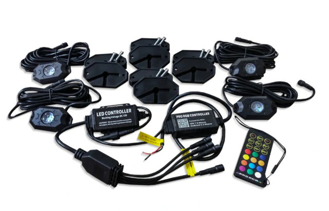 M Whips T2 Bluetooth Chasing Rock Kit - 4 Pods