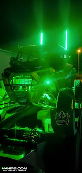 M Whips T2 Bluetooth RGB Rock Kit - 8 Pods