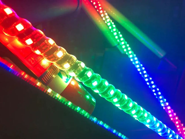 M Whips T2 Color Changing RGB LED Whips