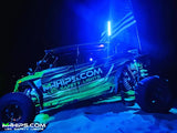 M Whips T2 Color Changing RGB LED Whips