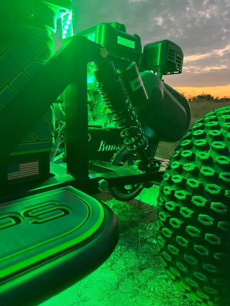 M Whips T2 RGB LED Rock Light & Mounting Kit - One Piece