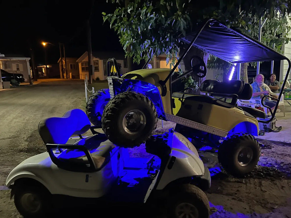 M Whips T3 Bluetooth RGBW Rock Kit - 4 Pods