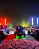 M Whips T3 Bluetooth RGBW Rock Kit - 4 Pods