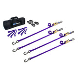 Mac's Tie Downs 1" ATV And Motorcycle Ratchet Utility Pack with S-Hook and Keeper