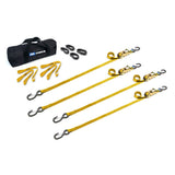 Mac's Tie Downs 1" ATV And Motorcycle Ratchet Utility Pack with S-Hook and Keeper