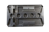 MacDermid Design Kawasaki KRX 4 1000 Rear Seat Delete - Raw Aluminum