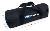 Mac's Tie Down 1" Motorcycle Ratchet Tie-Down Pack with Integrated Soft Loops, Flat Snap Hooks