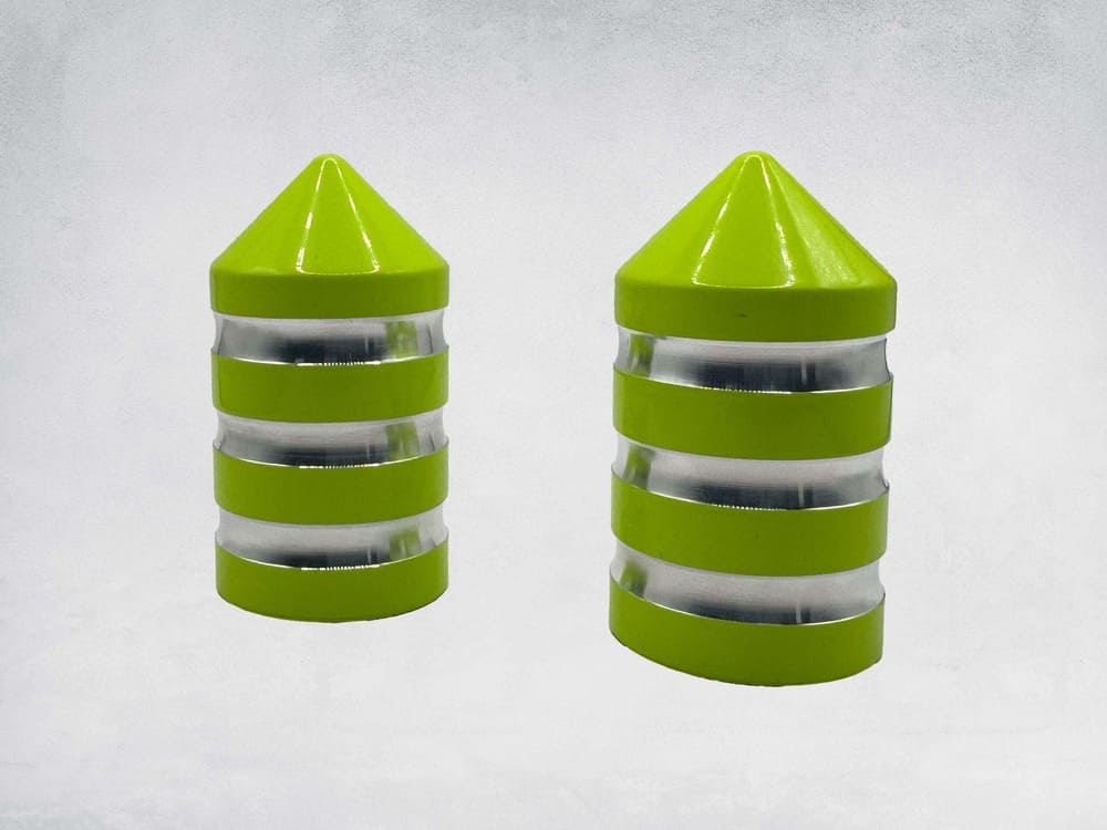 Marshin Whips Billet Magnet Base Caps