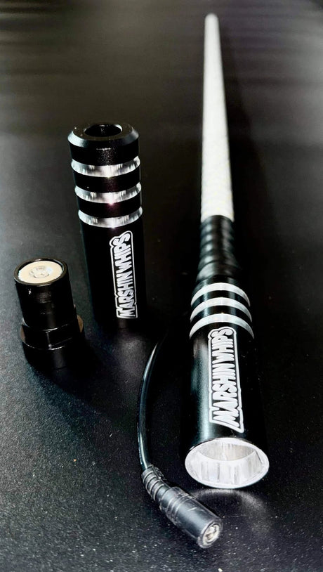 Marshin Whips Game Changer Green White Red Whip - Set