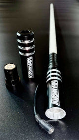 Marshin Whips Game Changer Set of 2 Red White Blue Whips