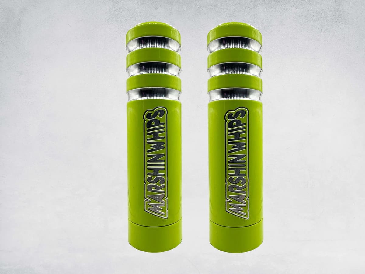 Marshin Whips Game Changer Set of 2 Savage Sage Green Whips