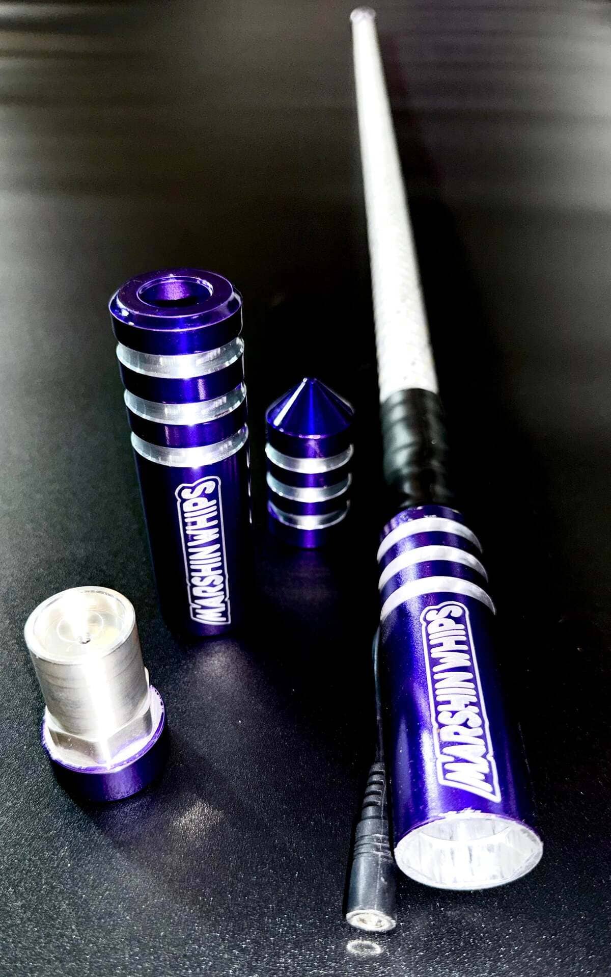 Marshin Whips Game Changer Single Purple Whip