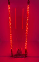 Marshin Whips RGBW Multi Color W/ Brake & Turn Signals