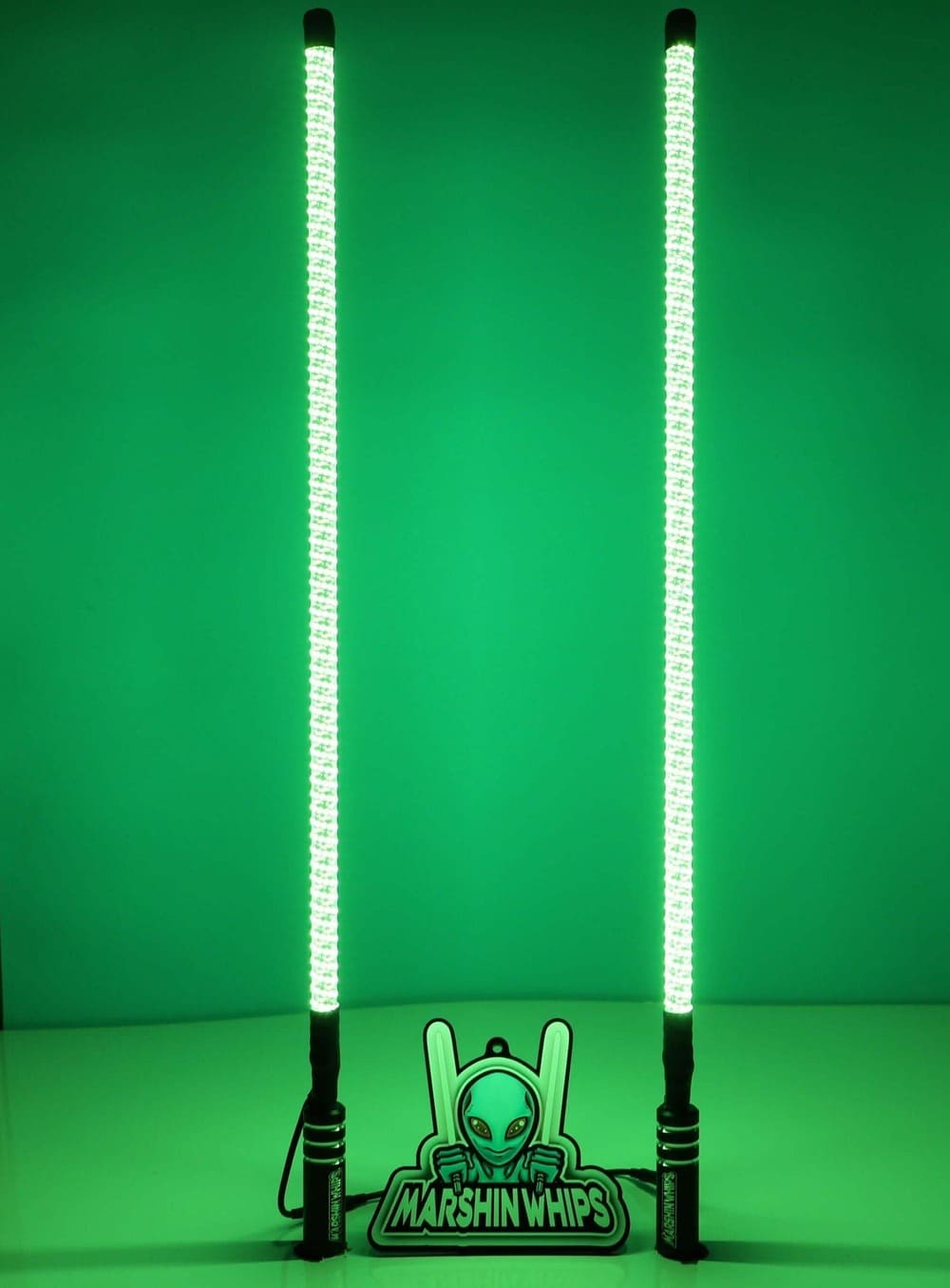 Marshin Whips V2 Black Out Set of 2 Whips