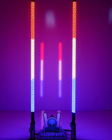 Marshin Whips V2 Black Out Set of 2 Whips