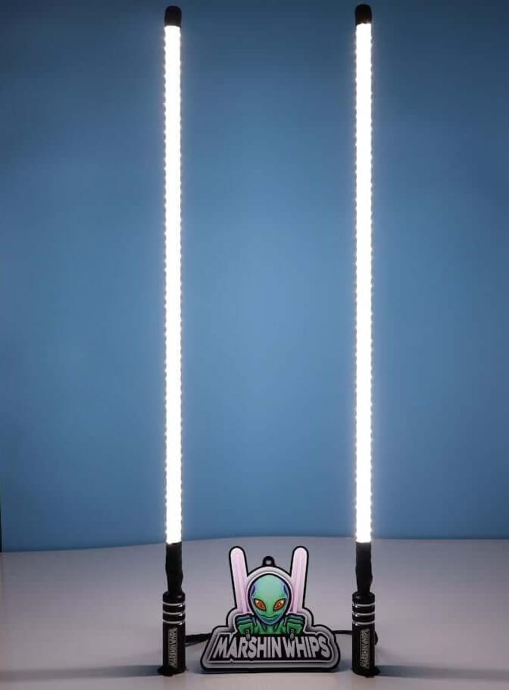 Marshin Whips V2 Black Out Set of 2 Whips