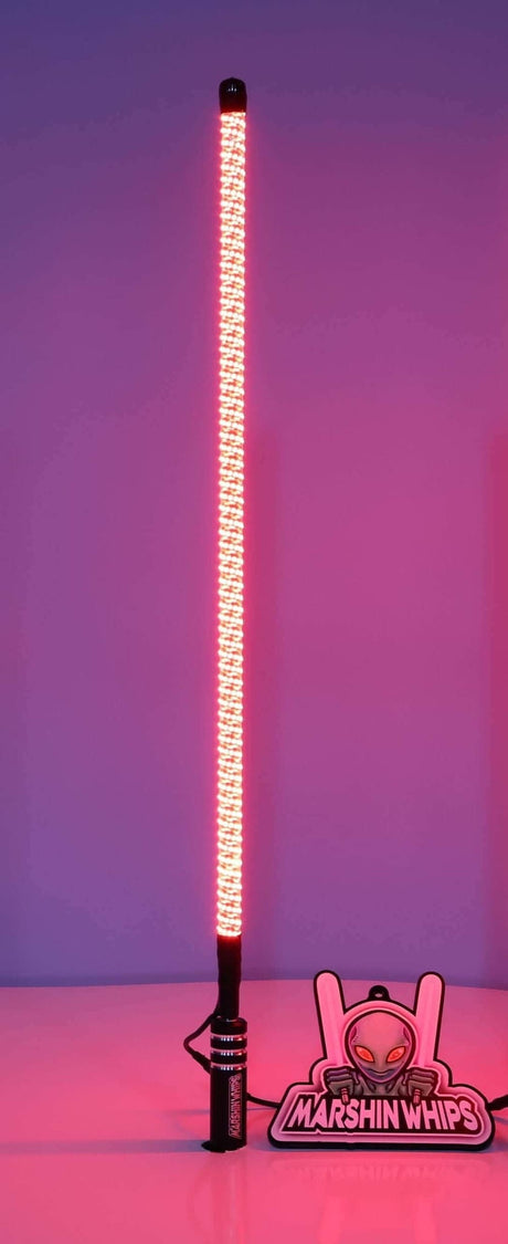 Marshin Whips V2 Black Out Single Whip