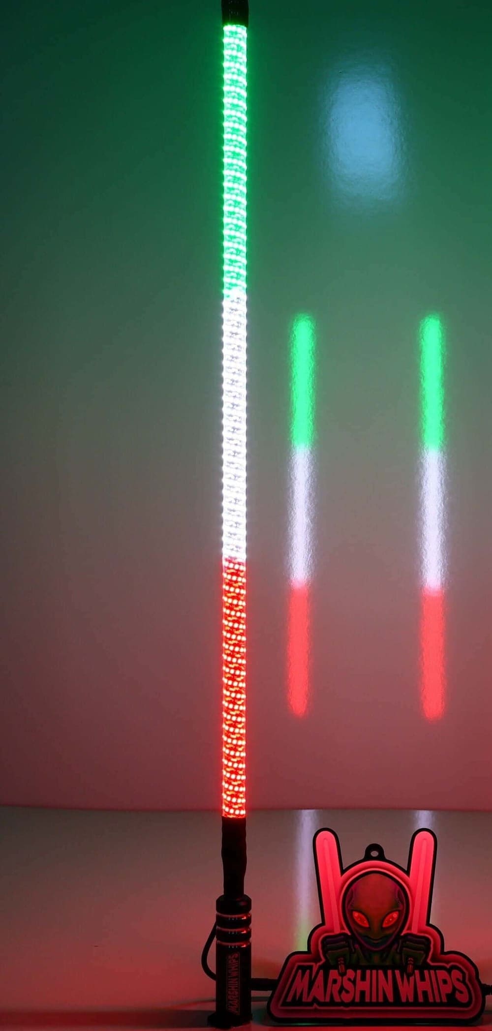 Marshin Whips V2 Black Out Single Whip