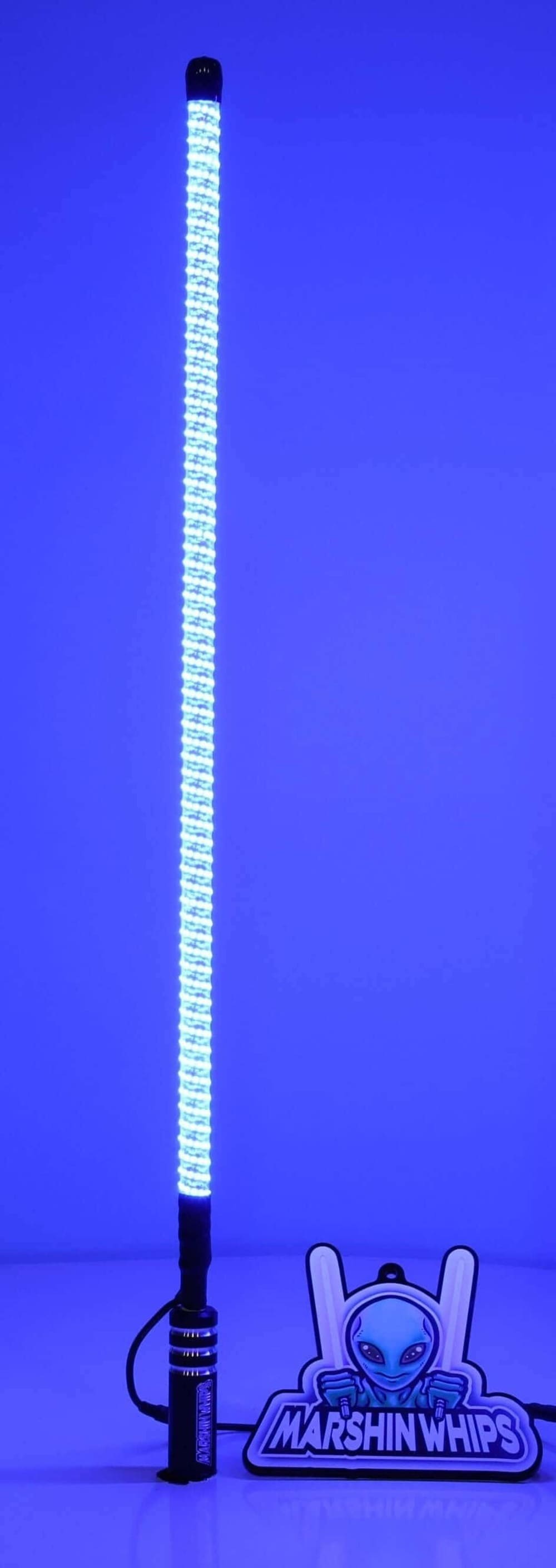 Marshin Whips V2 Black Out Single Whip