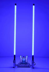 Marshin Whips V3 Chrome Black Set of 2 Whips