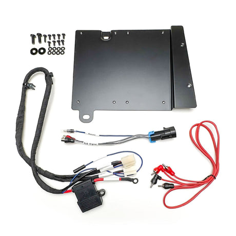 MB Quart '20-'24 Polaris RZR Turbo R Tuned Audio Subwoofer Amplifier Accessory Installation Kit