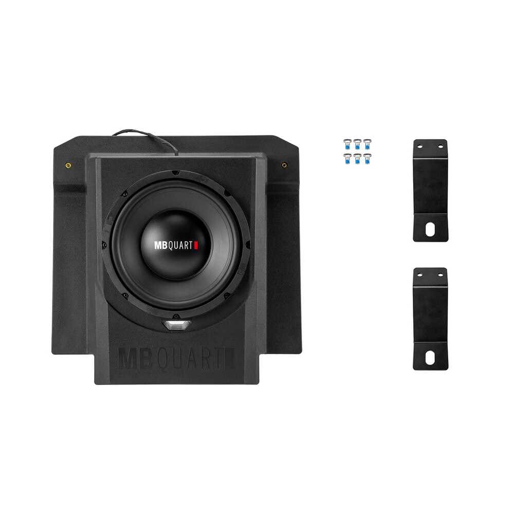 MB Quart '24+ Can-Am Maverick R 10" Tuned Under Seat Sealed Subwoofer Enclosure