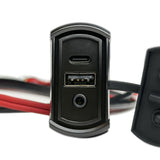 MB Quart '25-'26 Polaris RZR Tuned GMR-7V1.2 Dash Source Unit Installation Kit