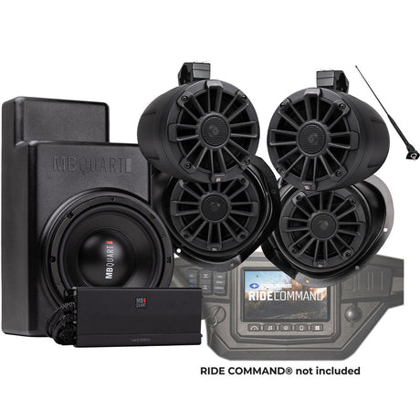 MB Quart Polaris General G-STG5-RC-1 500 Watt Stage 5 Ride Command Tuned System designed