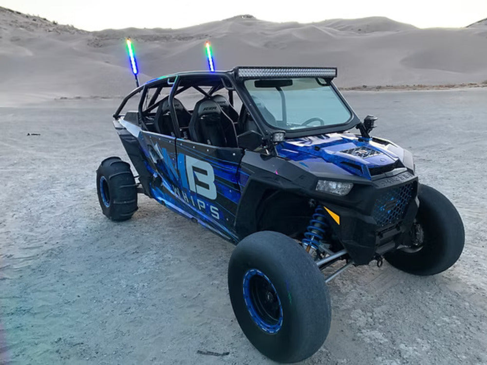 MB Whips Flash Only Whip - Pair