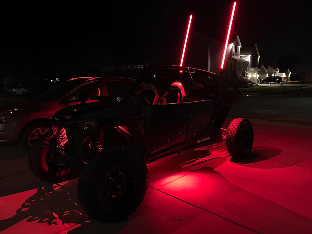 MB Whips Flash Rock Light Kit