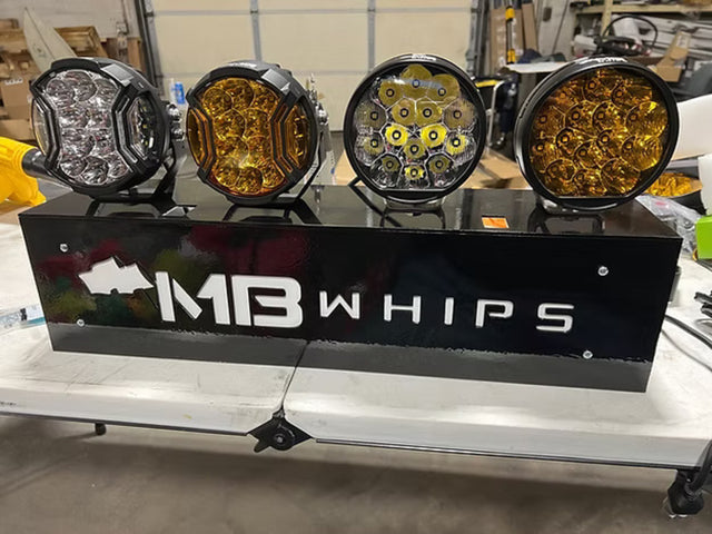 MB Whips Illuminator Wide Shot Pod - Pair