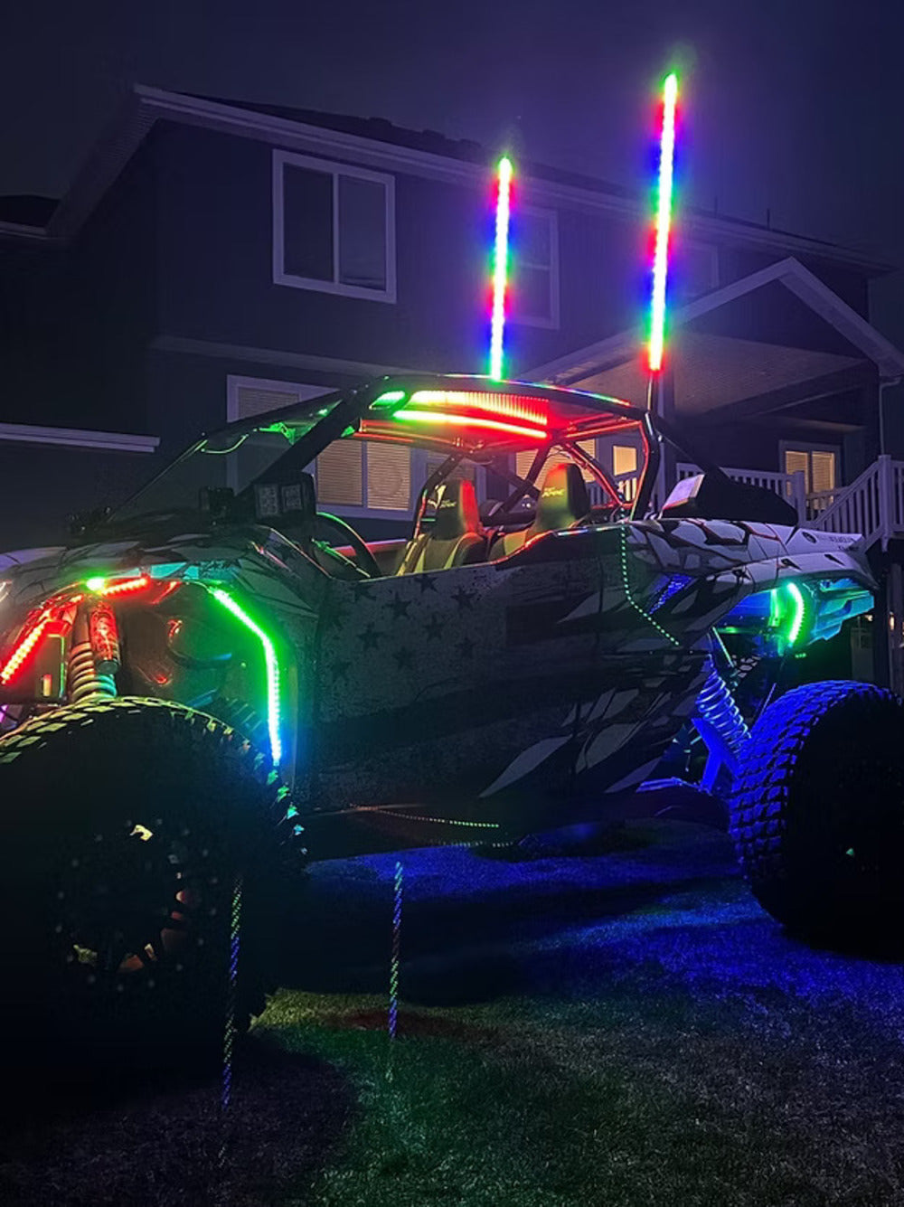 MB Whips Kawasaki Teryx KRX LED Stage 2 Underglow