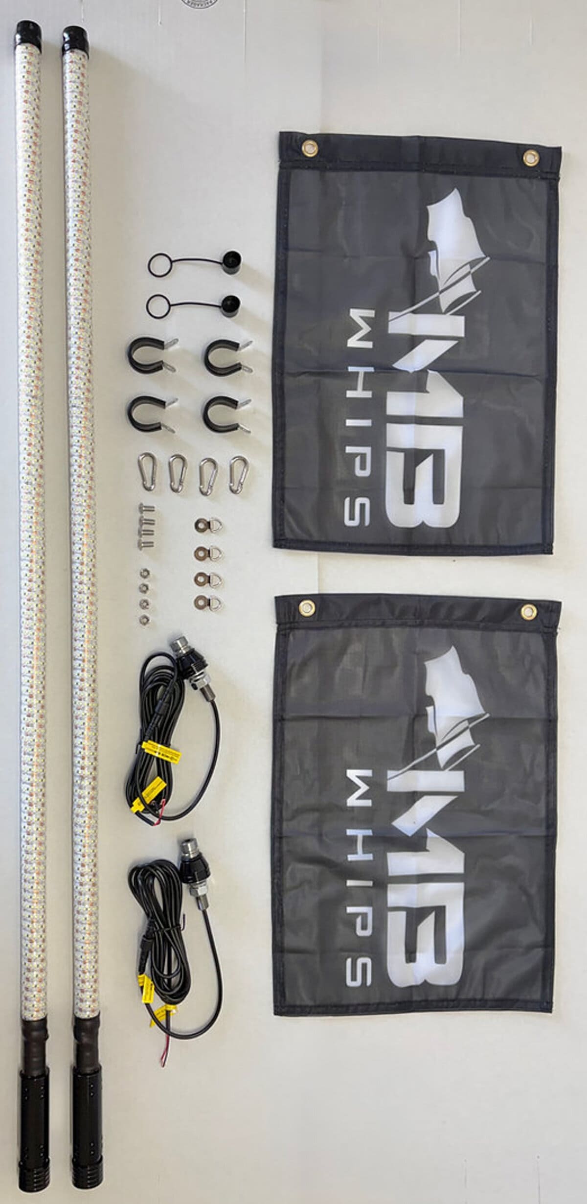MB Whips Radiant 2.0 LED Whip - Pairs