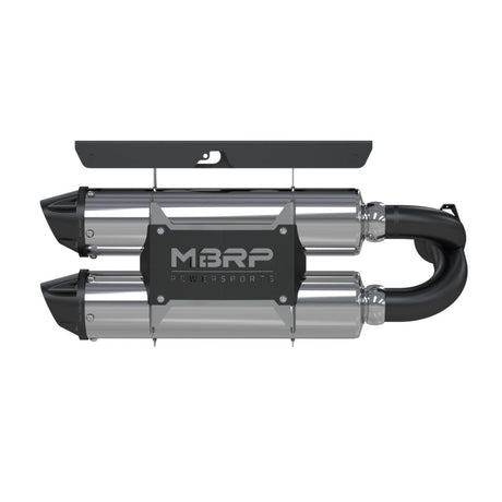 MBRP '14 Polaris RZR XP 1000 Performance Series Straight Core Aggressive Slip-On Exhaust