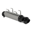 MBRP '15-'20 Arctic Cat/Textron Wildcat Aggressive Performance Series Straight Core Slip-On Exhaust