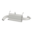 MBRP '16-'21 Polaris RZR XP Turbo/Turbo S Moderate Sport Series Chambered Core Slip-On Exhaust