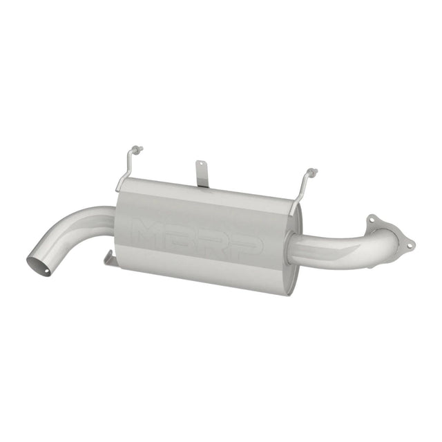 MBRP '16-'21 Polaris RZR XP Turbo/Turbo S Moderate Sport Series Chambered Core Slip-On Exhaust