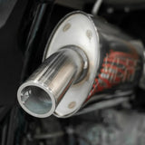 MBRP '20-'26 Kawasaki Teryx KRX 1000 Moderate Sport Series Chambered Core Slip-On Exhaust