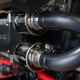 MBRP '20-'26 Polaris RZR Turbo R/Pro XP/S Aggressive Performance Series Straight Core Slip-On Exhaust